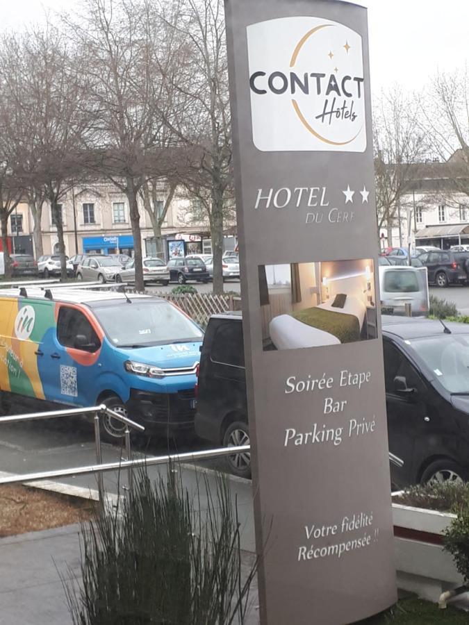 Château-Gontier Contact Hotel Du Cerf מראה חיצוני תמונה